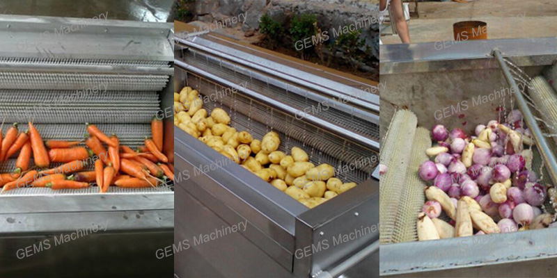 potato peeling machine