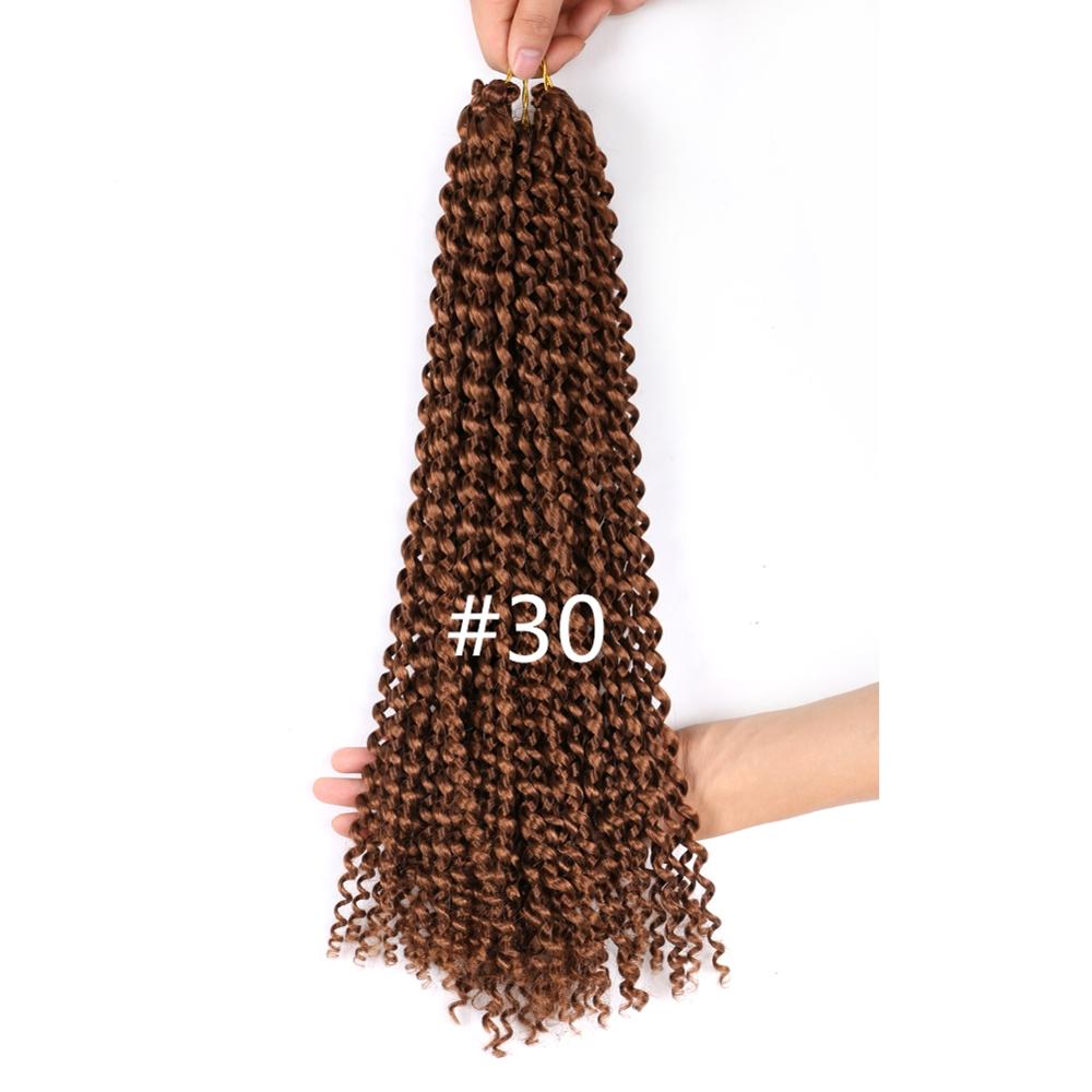 16inch Passion Twist Hair Synthetic Kinky Twist Ombre Twist Crochet Braid Hair Extension Springtwist Hair Daily 22strands/pack