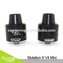 Authentic hottest rebuildable atomizer Indulgence Mutation mini X V4 Rda/ Mutation x v4 mini / mini mutation x V4
