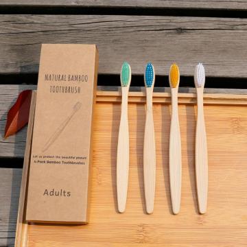 Eco friendly natural bamboo toothbrush