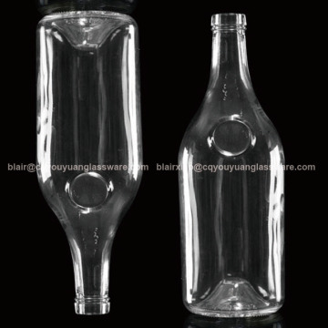 round clear glass bottle made in usa 1500ml glass bottle making company