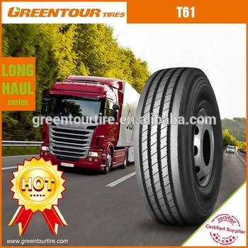 Heavy load capacity T61 tubeless truck tire 315 80 r22.5 for long haul truck