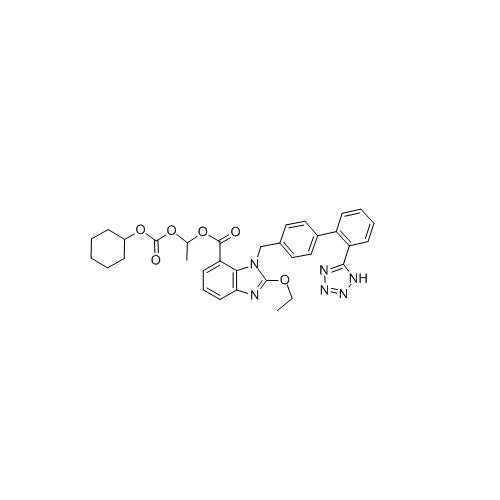 Angiotensin II Receptor Antagonist Candesartan Cilexetil CAS 145040-37-5