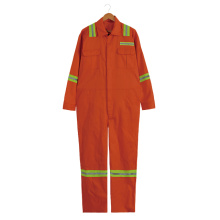 Poly-cotton Long sleeve safety coverall