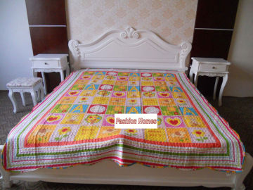 bedding quilt set,customized quilt,printed quilt
