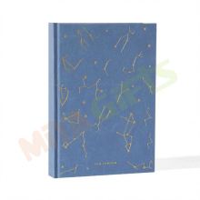 Custom Vegan Leather Journal with Gold Foiling and Logo Printing