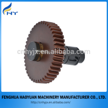 high quality spur gear shaft , stainless steel gear for transmission
