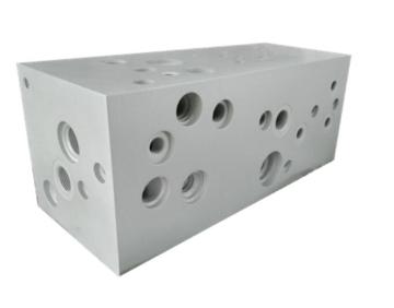 garlic harvester hydraulic manifold block