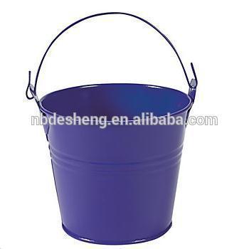 Mini Fashion Hot Sale Wholesale Tinplate Buckets With Handles