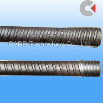 Parallel Thread Rebar Coupler with Cold Upsetting End