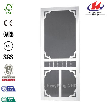 Vinyl White Carolina Screen Door