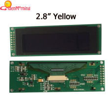2.8-inch OLED Display Module, Yellow Color, Driver IC SSD1322