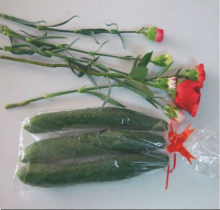 Perforated BOPP film for food packaging