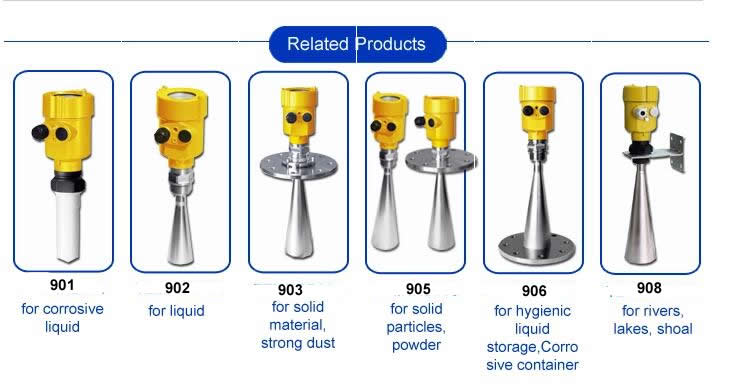 Low Price Ultrasonic Auto Water Level Survey Instrument Radar Level Transmitter Silos And Oil Tank Level Measurement