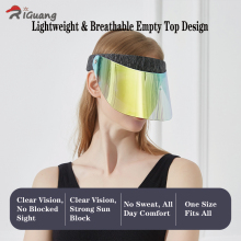 Cutting Edge Cool Reflective Visor for UV Defense