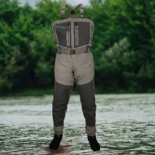 Altman Whetstone Unisex Breathable Fly Fishing Chest Waders Split Pocket Stockingfoot Fishing Waders