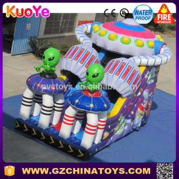 Novelty extra-terrestrial commercial inflatable slide for sale