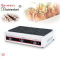 three plates electric fish pellet grill takoyaki