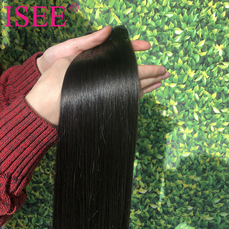 30 32 34 36 Malaysian Indian Straight Cuticle Hair Weave Bundles, 100% 10A Brazilian Virgin Long 40 Inch Peruvian Human Hair