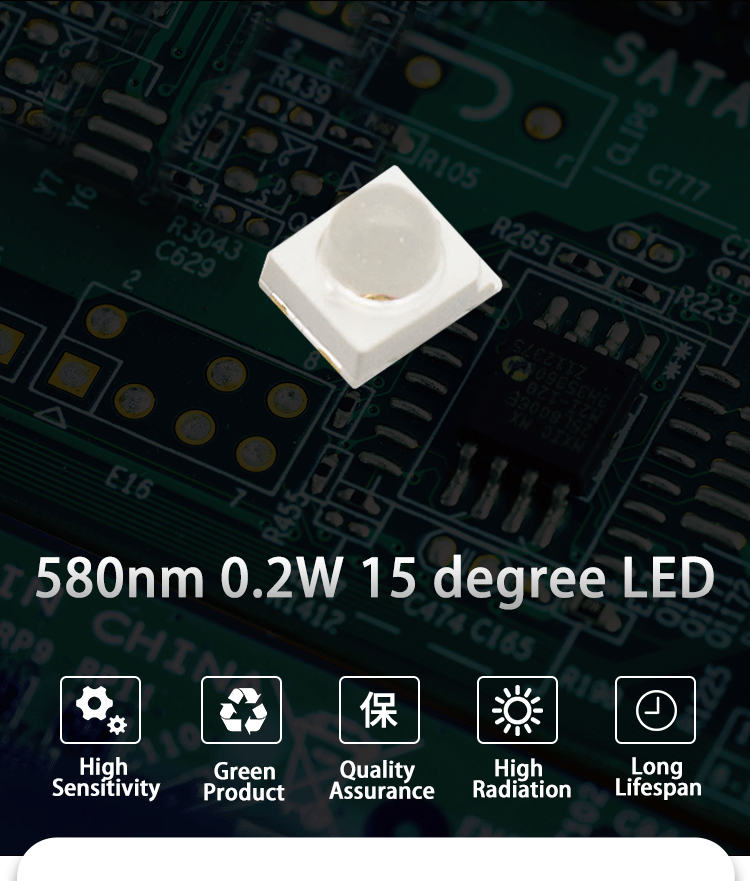 2835-Dome-Lens-SMD-LED-Yellow-580nm-0.2W-2835FYC58D3L14A15-Dome-Surface-Mount-LEDs-Yellow-580nm-15-degree-2835-Dome-Lens-SMD-LED_01