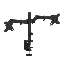 AM3-42 Ergonomic Dual Desk Monitor Stand for Gaming Monitors and Computer Hardware