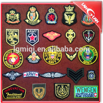 OEM logo adhesive London embroidery patch custom