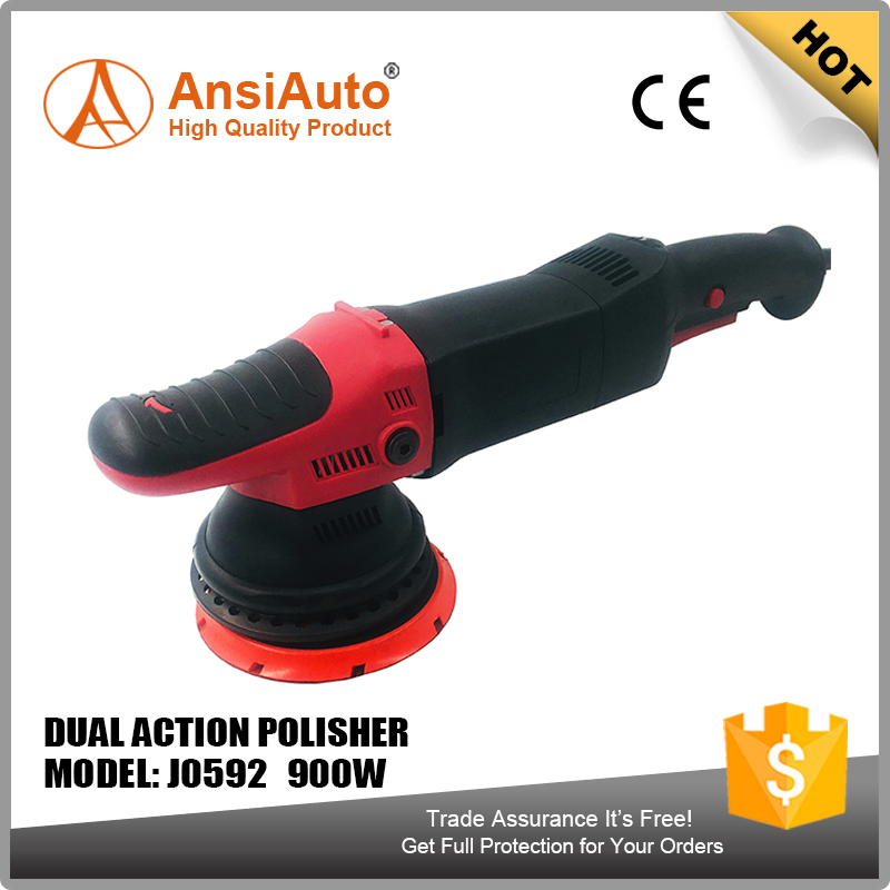 900w 15mm Car Paint Polisher Dual Action Power Tools Small Hand Held Car Polisher Electric