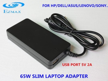 2016 Slim Adapter 65W Universal AC Adapter adapter for laptop