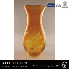 Exquisite Color Glass Vases Amber Vase