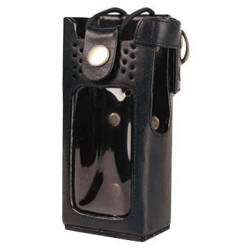 Walkie Talkie/Interphone Case, Made of Leather