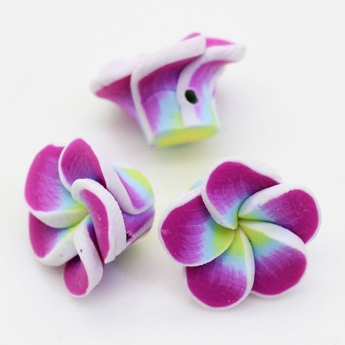 Simulated Colorful Flower Shaped Polymer Clay For Handmade Craftwork Decoration Nail Arts Ornaments Charms