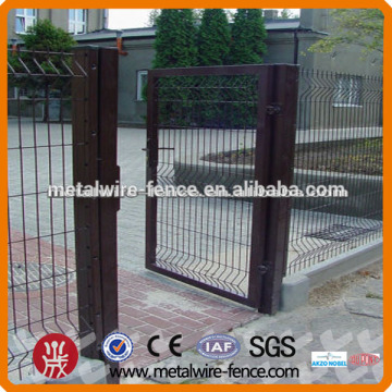 Cheap galvanized or powder coated metal gate fence gate