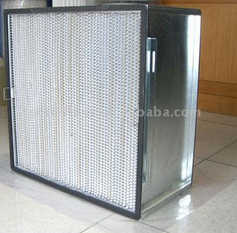 High/medium Efficiency Panel Filter with Clapboard