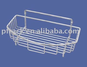 metal bathroom wire rack