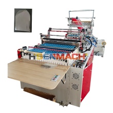 PVC PE Bow Shaped Round Bottom Chicken Bag Making Machine