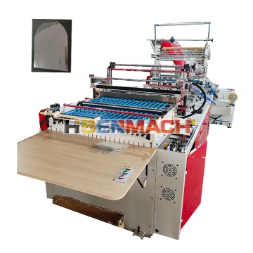 PVC PE Bow Shaped Round Bottom Chicken Bag Making Machine