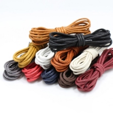 1Pair Cotton Waxed Waterproof Hiking Boot Laces