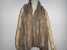 Natural Fur Vest Es821-5