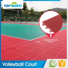 Best selling top quality outdoor pp interlocking new desings sports flooring