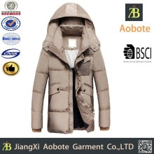 2015 OEM Service Man Warm Short Down Coat With Hoody