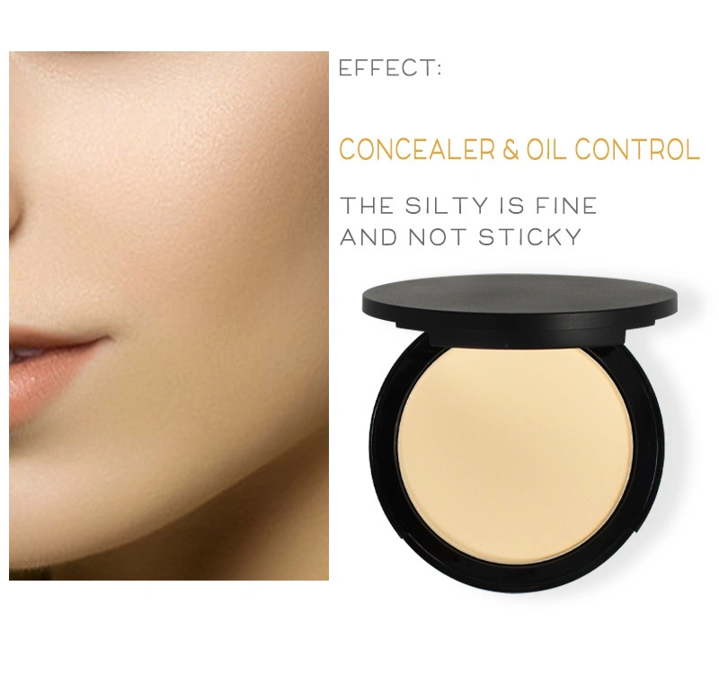 Make Up Hightlighter Cosmetics Custom Custom Face Powder Powder étanche étiquette privée poudre pressée