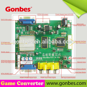 China shenzhen arcade board cga to vga board for game machine