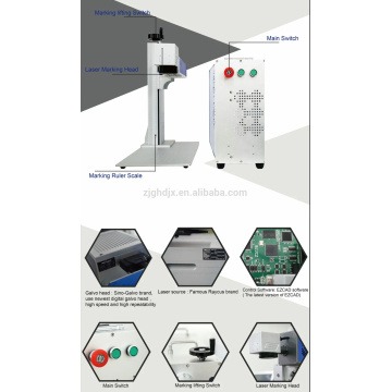 Máquina de impresión láser de tubos de plástico HDPE de PVC HUADE