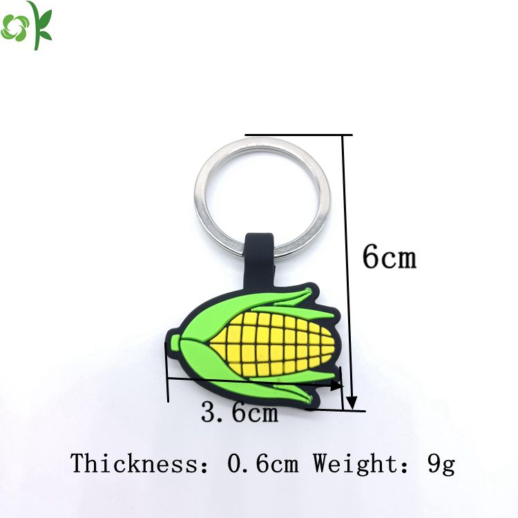 New Fashion Corn Shape Silicone Dog ID Tag