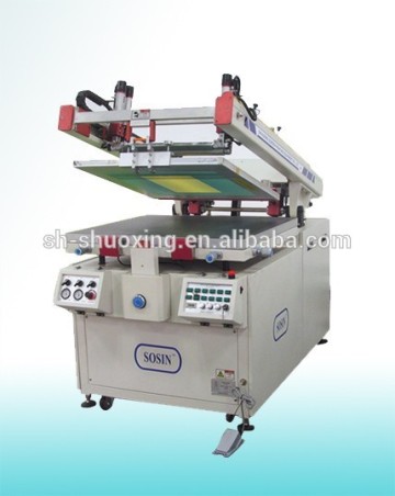 Paper silkscreen printing machines