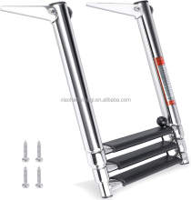 Marine Hardware: Telescoping Boat Ladder for Dock and Yacht