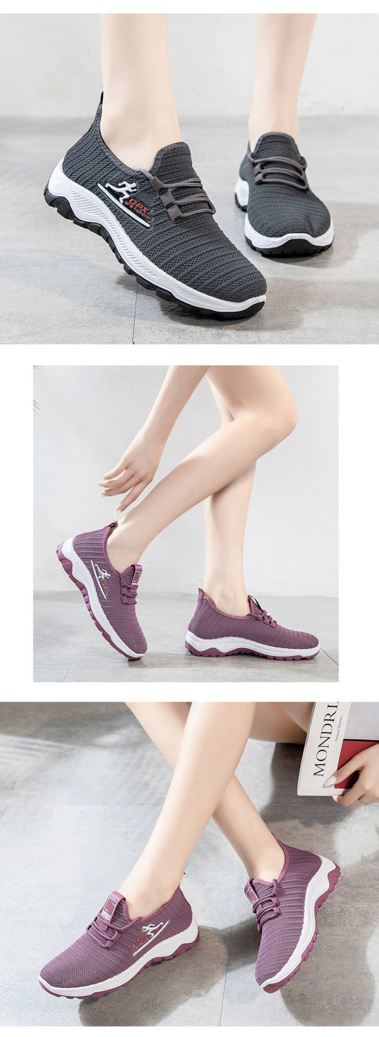 Breathable cloth shoes Daisy  women's casual sports walking shoes for middle-aged and old people fashion running footwear