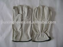 Cow split leather driver glove
