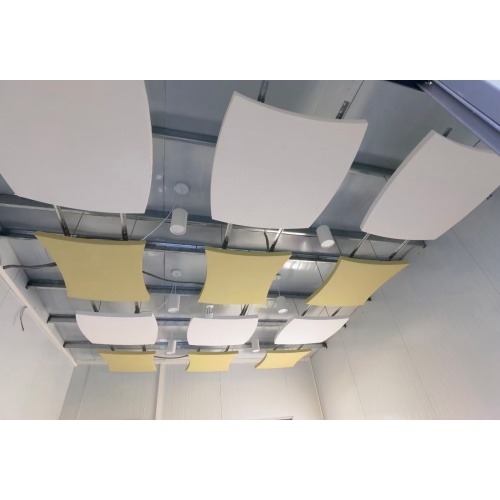 Soundproof Decoration Fibre Glass Ceiling Acoustic Panels
