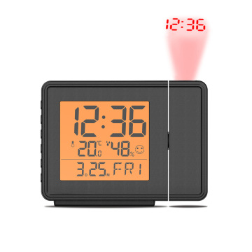 LED Temperature Display Projection Alarm Clock